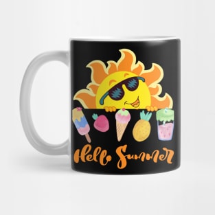 hello summer hello holidays Mug